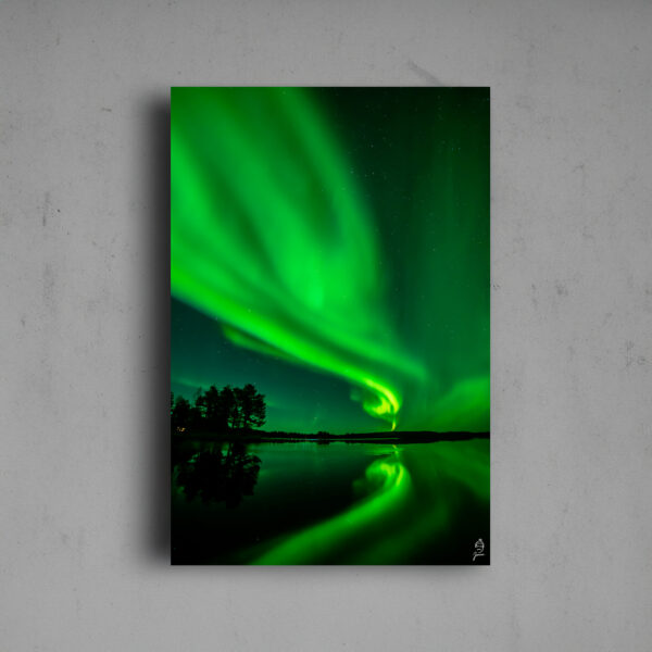 Revontulien heijastus