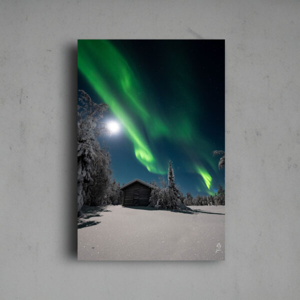 shelter and northern lights