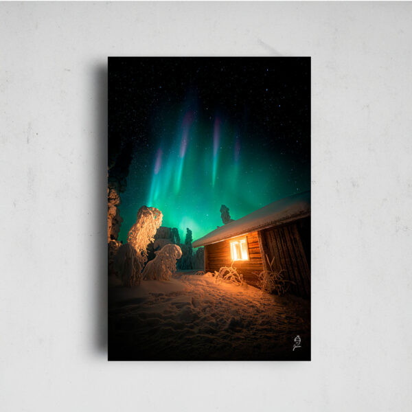 Riisitunturi northern lights